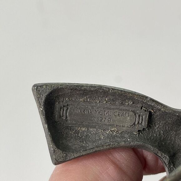 Indiana Metal Craft Revolver Belt Buckle - Picture 5 of 7